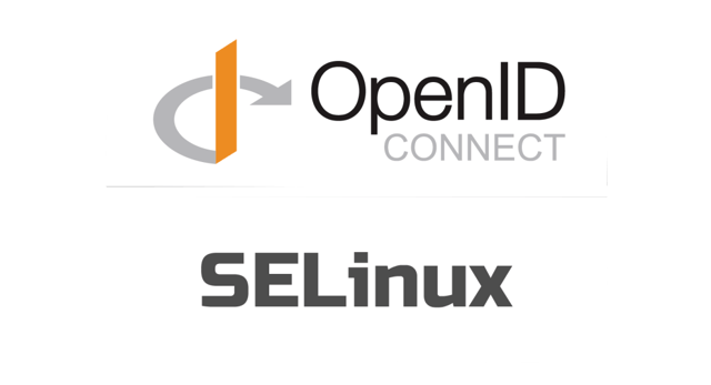 A logo for OpenID Connect, which is a secure authentication system.